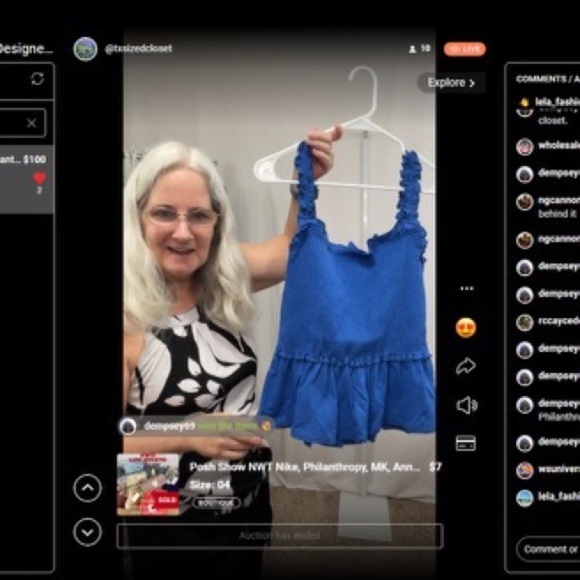 New With Tags! Designer Brands! Various Sizes! Saturday at 7pm CST! - Picture 4 of 6